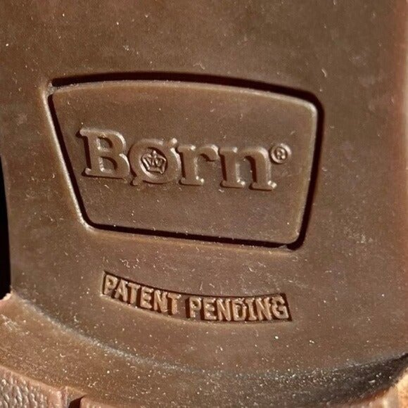 🌻NEW Born Borman Knee High Distressed Rust Copper Leather Boots Size 6 - Picture 12 of 13